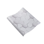 3d Hexagonal Modern Pvc Wallpaper Home Wall Decoration