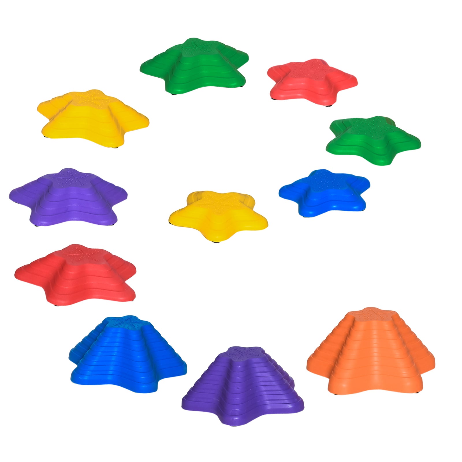 11-piece Balance Stepping Stones Non-slip Obstacle Course For Kids