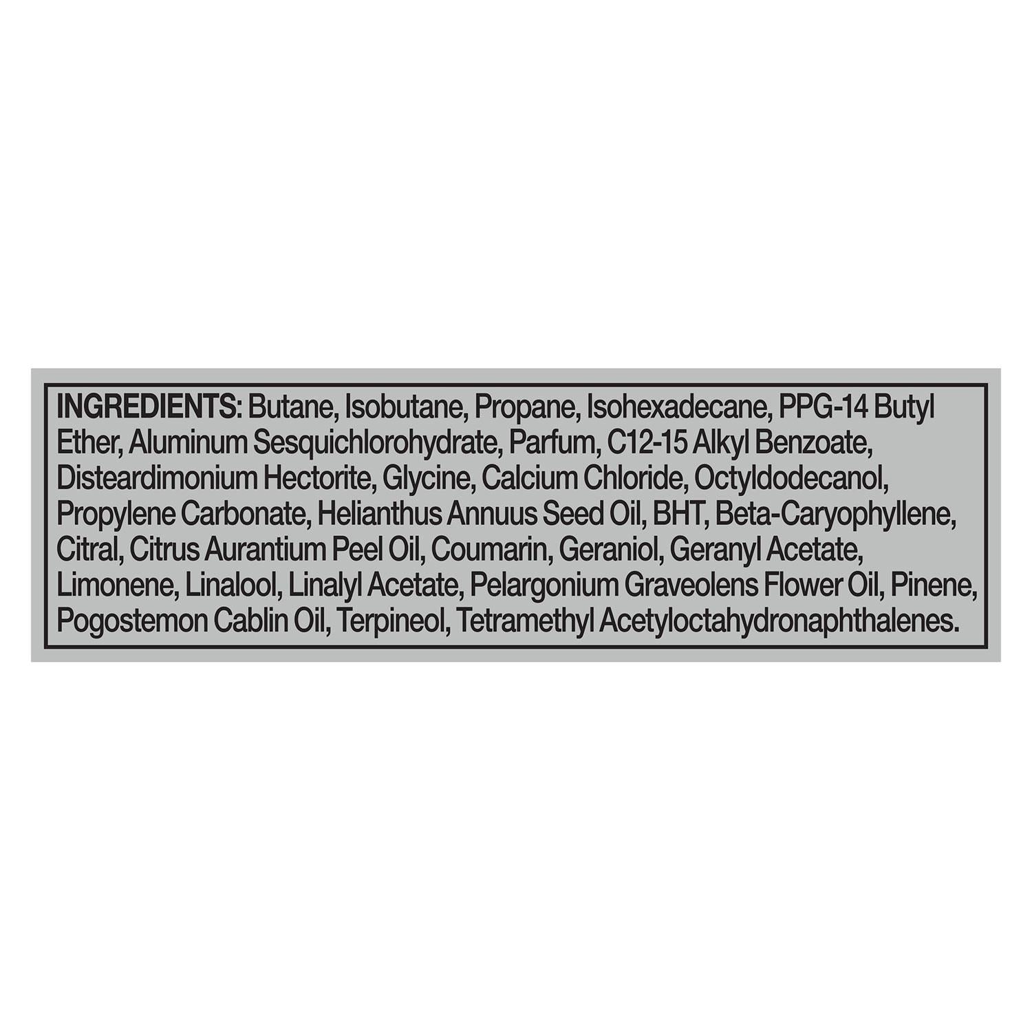 Xxl Antiperspirant Deodorant Body Spray Ice Chill 72-hour 250ml | Set of 30