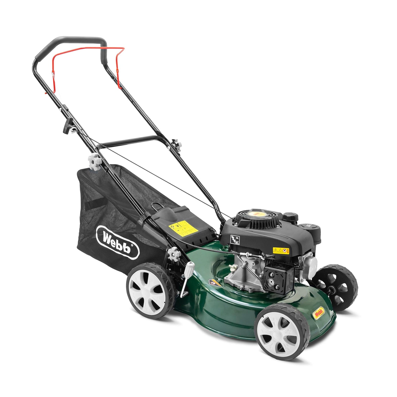 Classic 41cm Petrol Rotary Lawnmower 132cc Dvo130 | Green