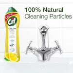100% Natural Cleaning Particles Lemon Creams 500ml, 6pk | Set of 6