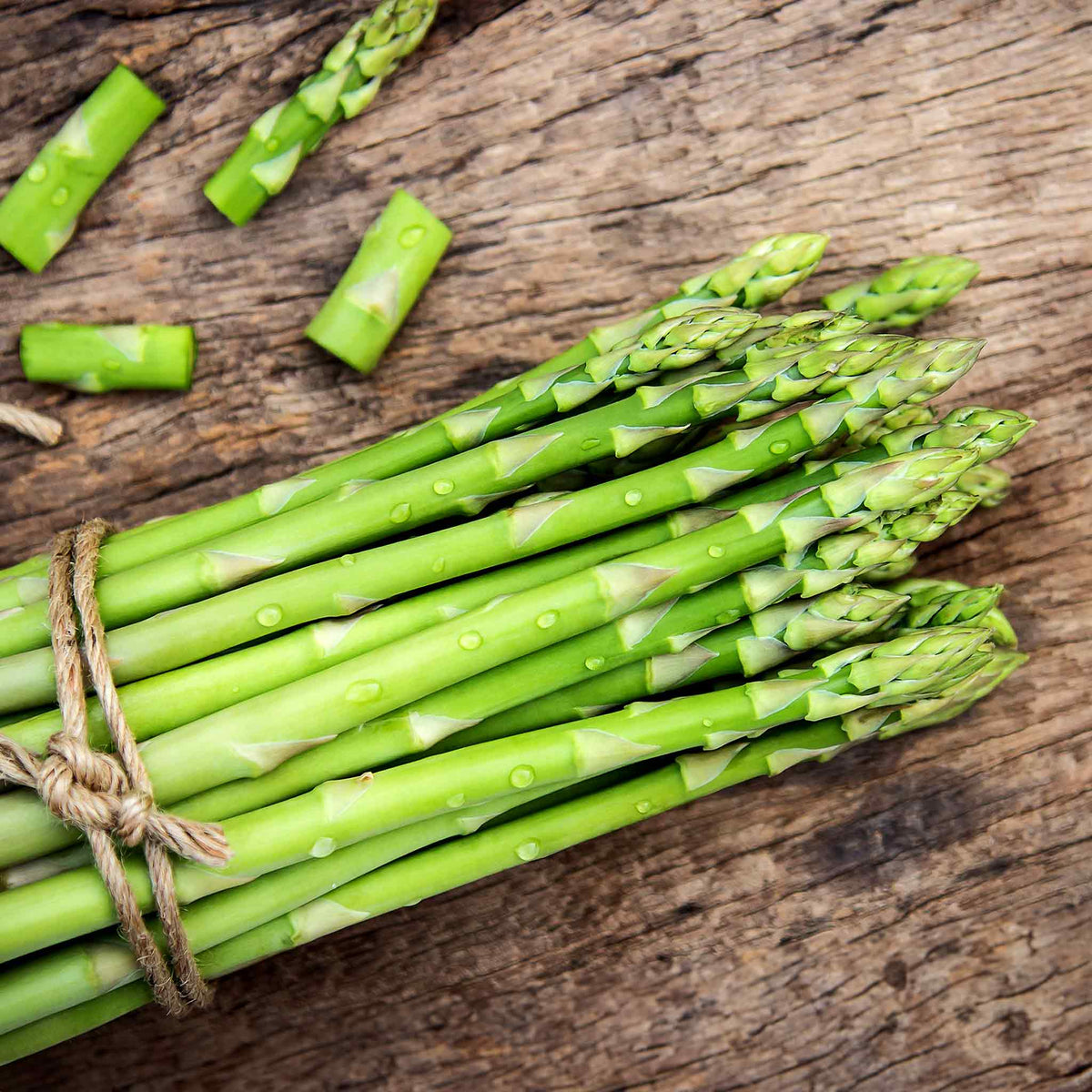 Asparagus Crown 'javelim' (all-male, Thick Green Spears) | Set of 5 | Green