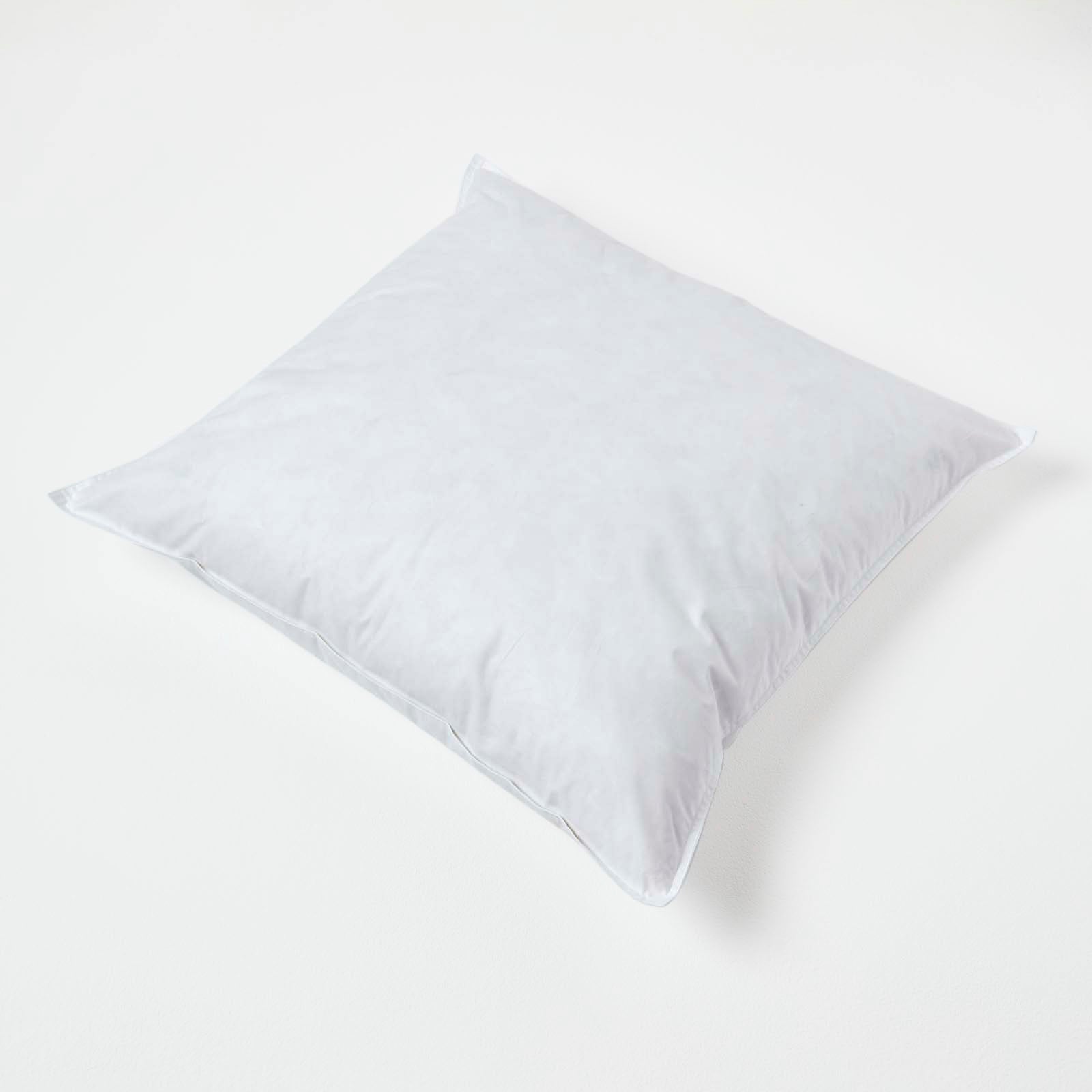 Duck Feather Cushion Pad | 60cm x 60cm | White