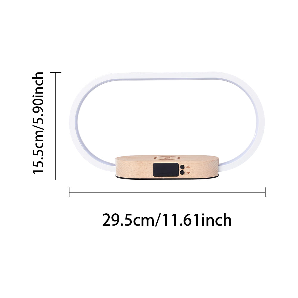 Breeins Dimmable Led Table Lamp With Wireless Charger