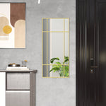 Window Style Vanity Mirror 110 X 50cm Hanging Wall Mirror