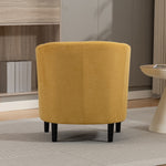 Beulah Fabric Accent Chair | Yellow