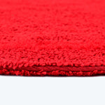Luxury Reversible Cotton Bath Mat | Shower Mat | Red