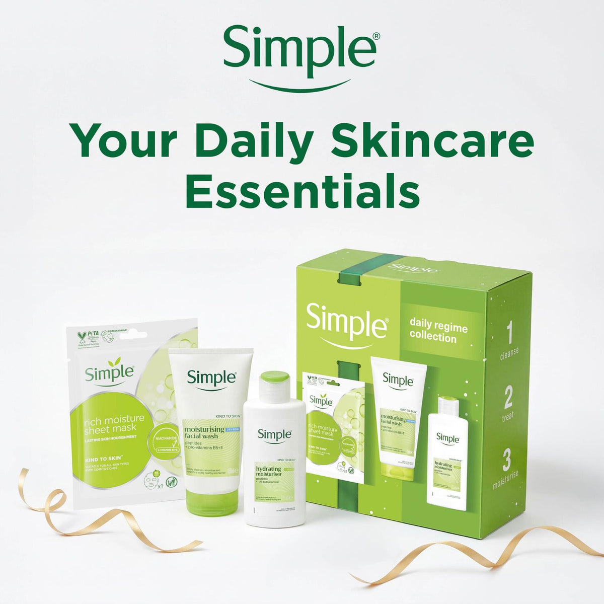 Daily Regime Edition Gift Set With Facial Wash And Moisturiser | Set of 1