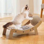 Cat Scratching Board With Sisal Ball Cat Lounge Chair