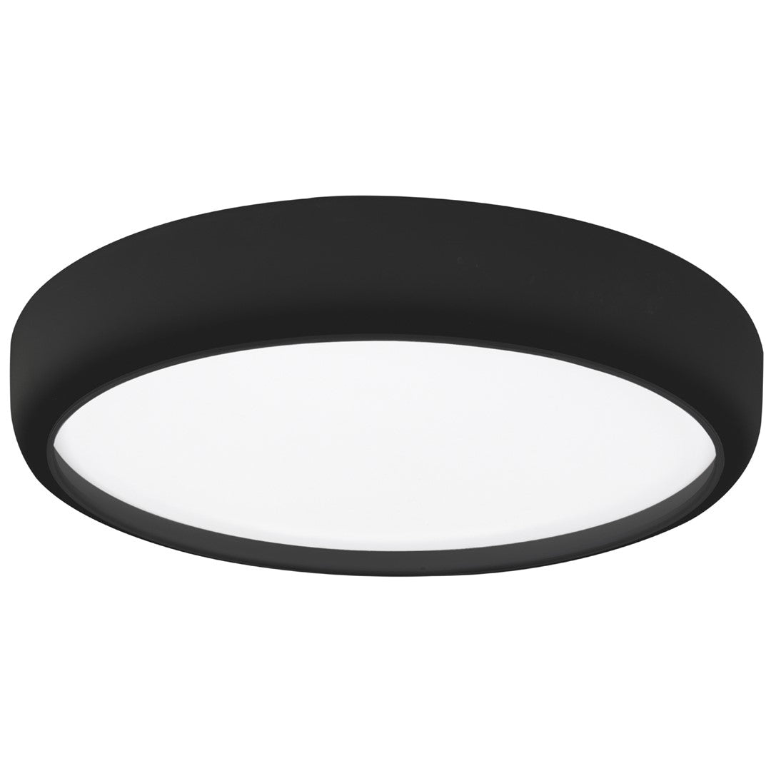 Gea Black Led Ceiling Lamp A Stylish Contemporary 39cm 36w Light With Remote Control And Low Energy Light Source