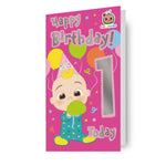 Age 1 Birthday Card Official Product