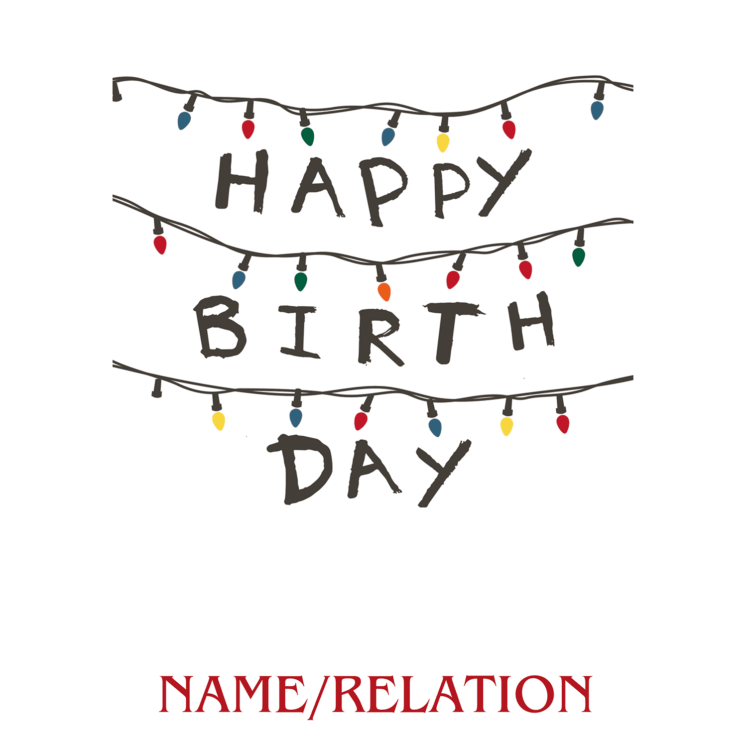 Personalised Birthday Card Official Product