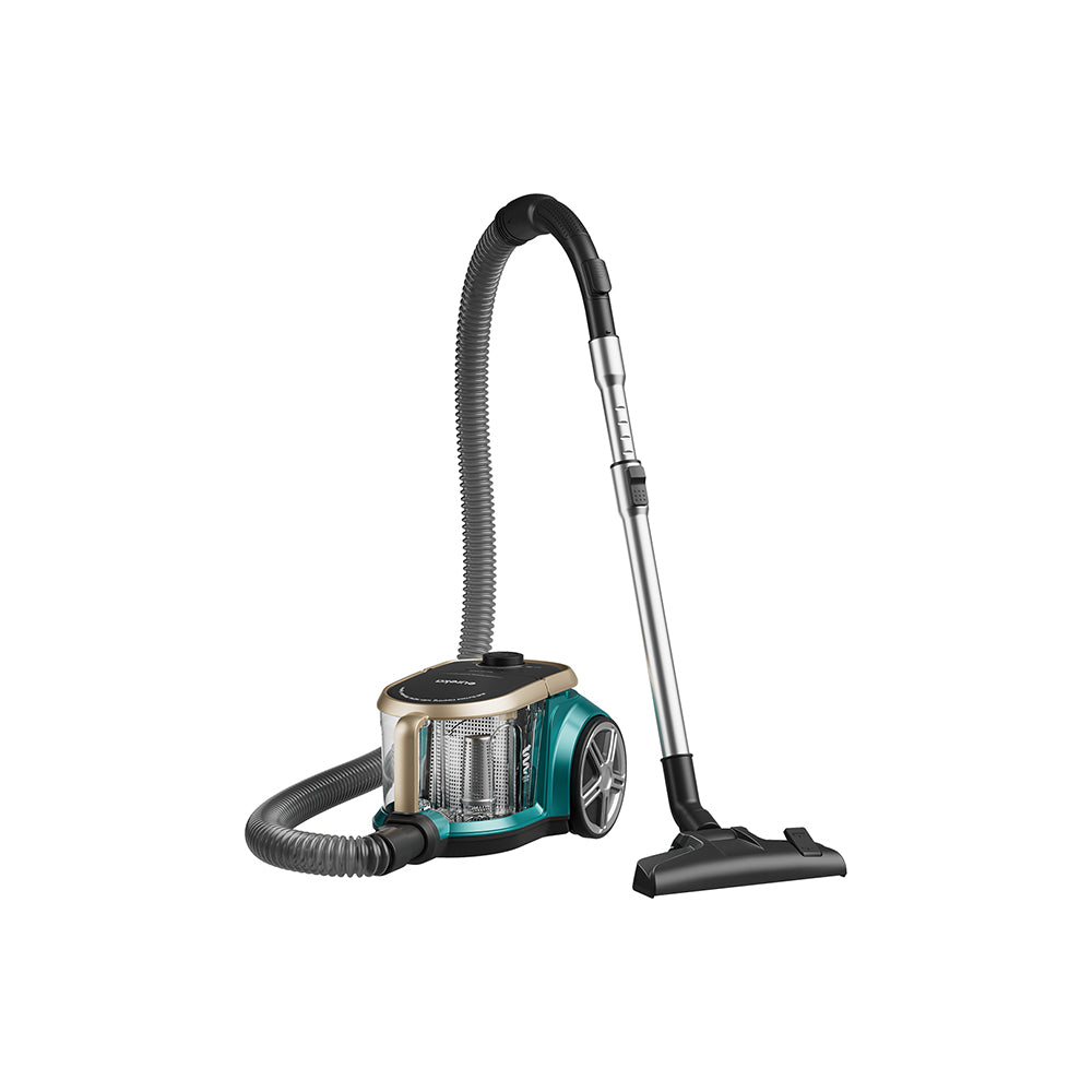 Breeins 800w Bagless Canister Vacuum Cleaner With Cyclone System & 2.2l Dust Container