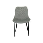 Stylish Colorado Dining Table Set With 4 Amelia Chairs | Grey