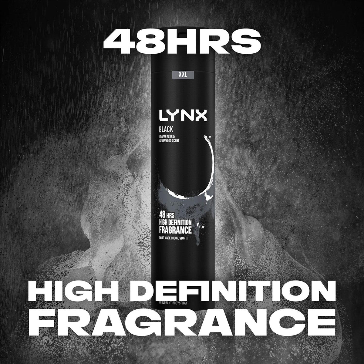 12h Refreshing Black Shower Gel 500ml With 48h Fresh Body Spray 250ml