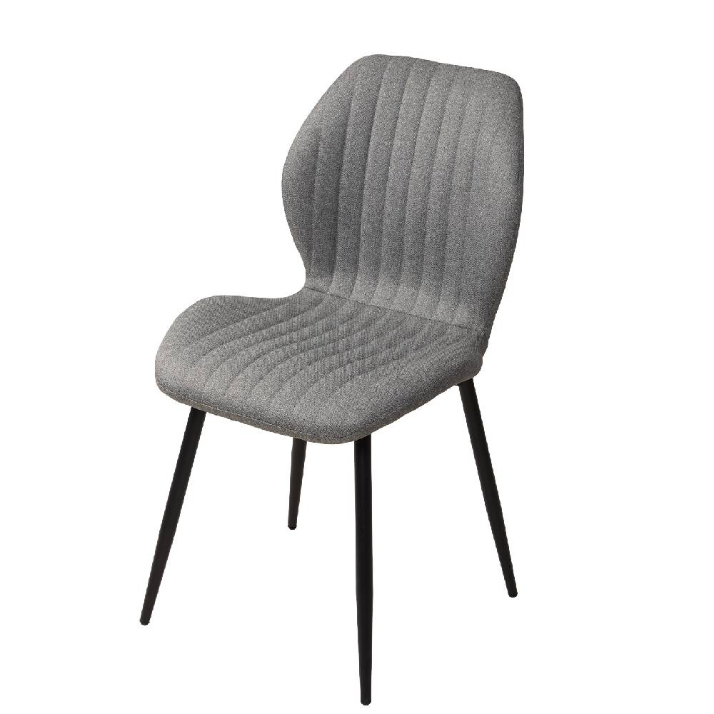 Set Of 4 Chic Dining Chairs | Grey