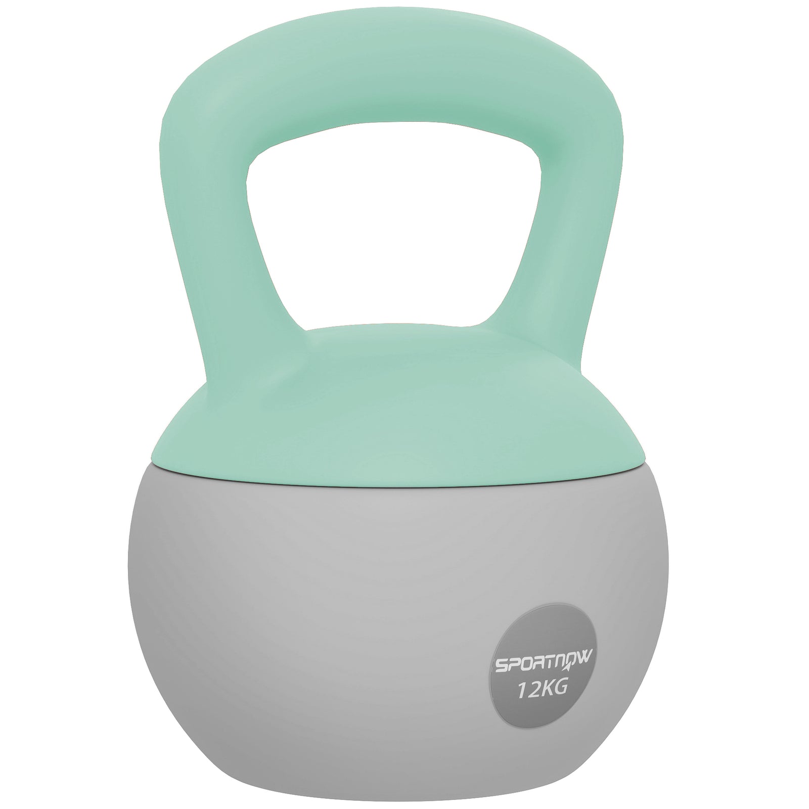 Kettlebell W/ Soft Body, Non-slip Handle | 12kg | Grey