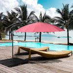 Set Of 4 Parasol Base, Up To 80kg, Black