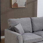 Lewiston Fabric Pull Out Sofabed | Grey