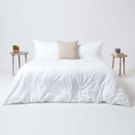 European Size Linen Pillowcase | 40cm x 40cm | Natural