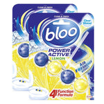 Power Active Lemon Toilet Rim Block 50g, 2pk