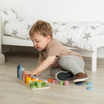 1-10 Wooden Counting Puzzle Board - 78 Pieces