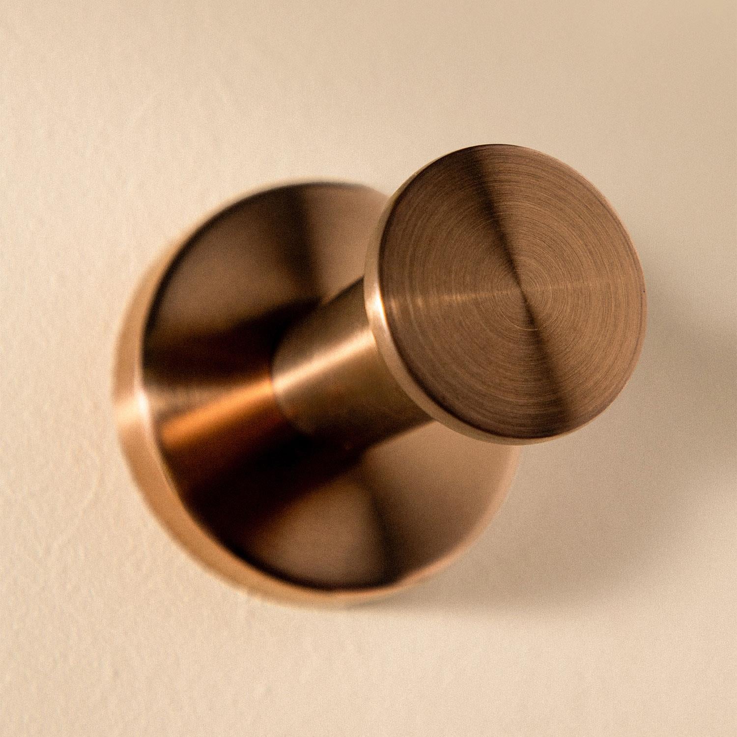 Towel Hook, Robe Hook, Coat Hook, Copper Pvd, Architect S+ Collection