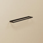 Towel Rack, Matt Black, Micra Collection