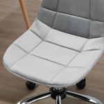 Velvet Ergonomic Office Chair Grey