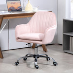 Office Chair, Swivel Desk Chair W/ Adjustable Height | Pink