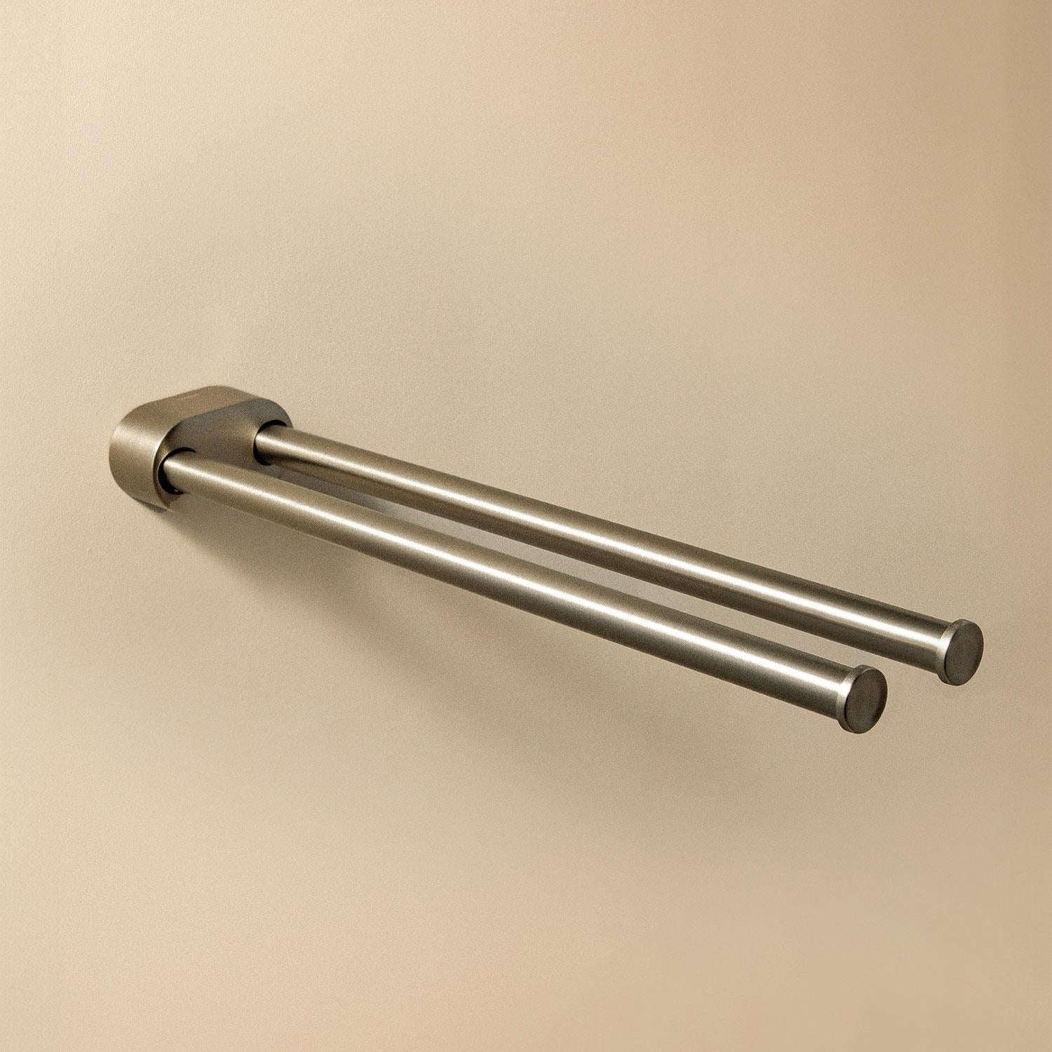 Towel Rail, Matt Chrome, Wall-mounted, 40 Cm. Collection Architect S+