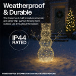 Xmas Haus 58cm Floor-mounted Led Christmas Holiday Festive Snowman