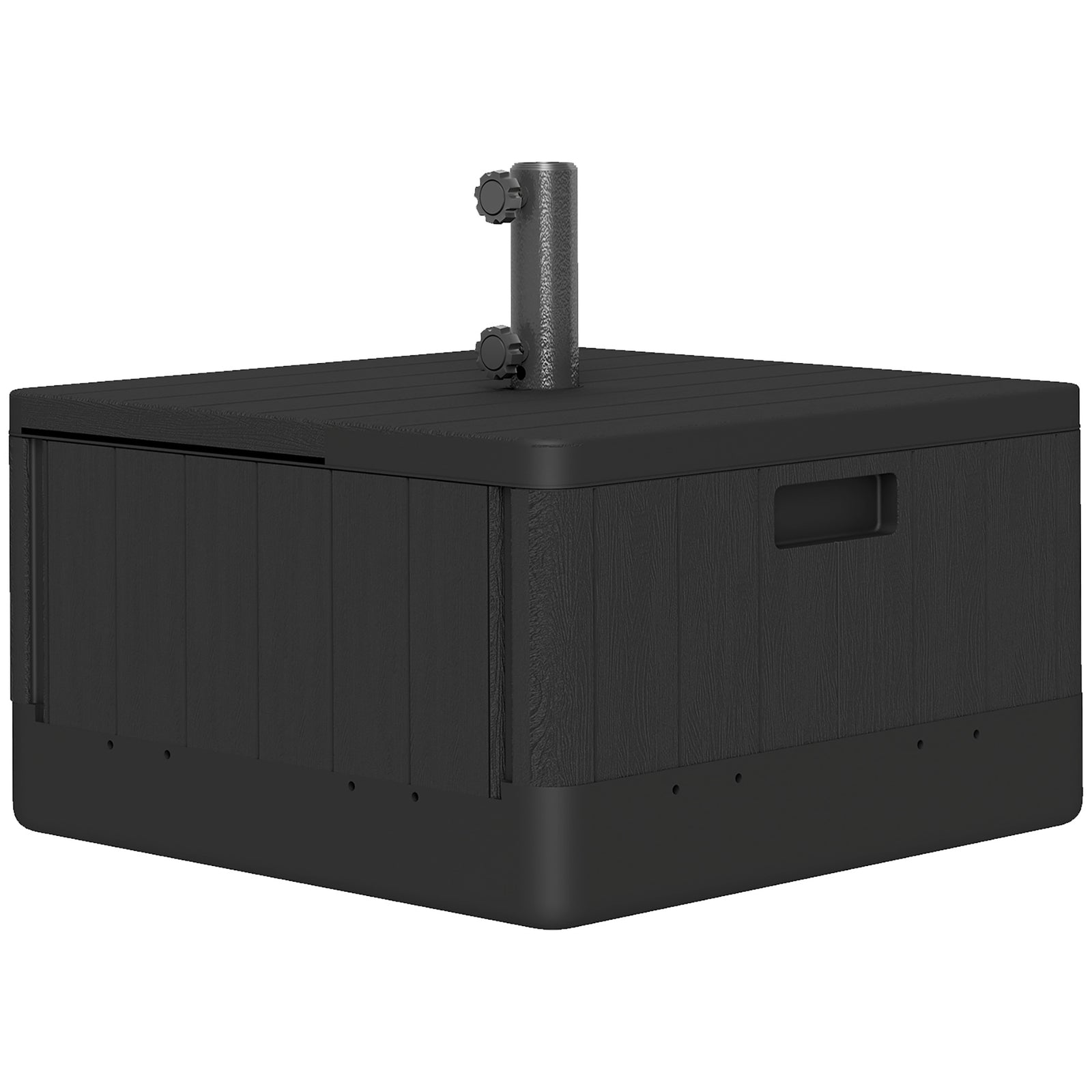 Outsunny Garden Parasol Base, Sand/water Filled Garden Umbrella Stand