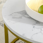 Round Nest Of Tables, Set Of 2, Stacking Coffee