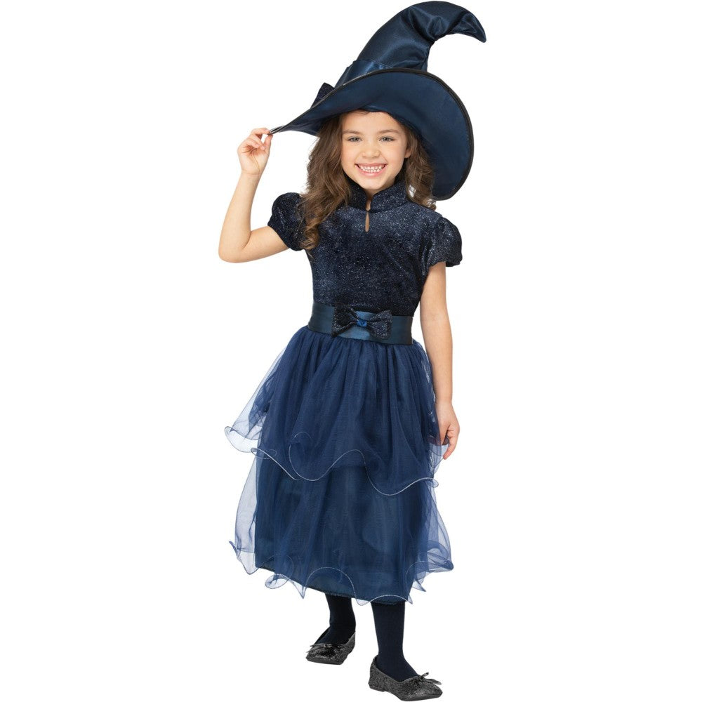 Deluxe Midnight Witch Costume, Kids | Small