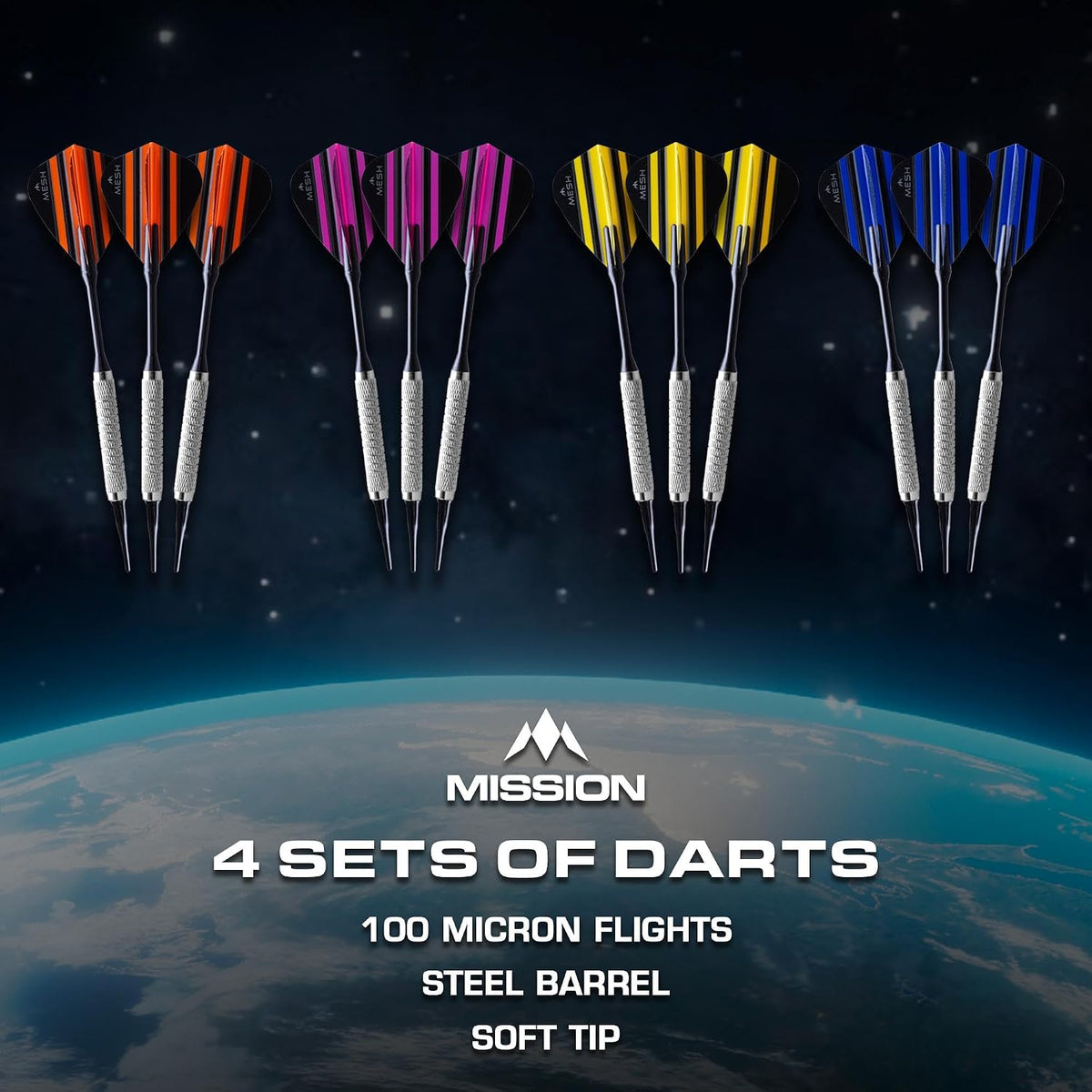 G220 Professional Electronic Soft Tip Dartboard Set | One Size | Multi