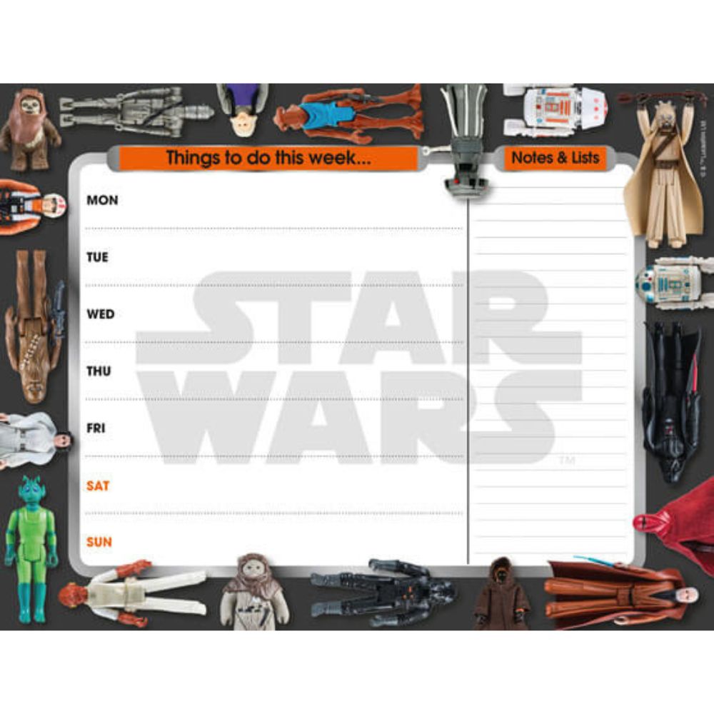 Star Wars Desk Pad Weekly Planner Official Product