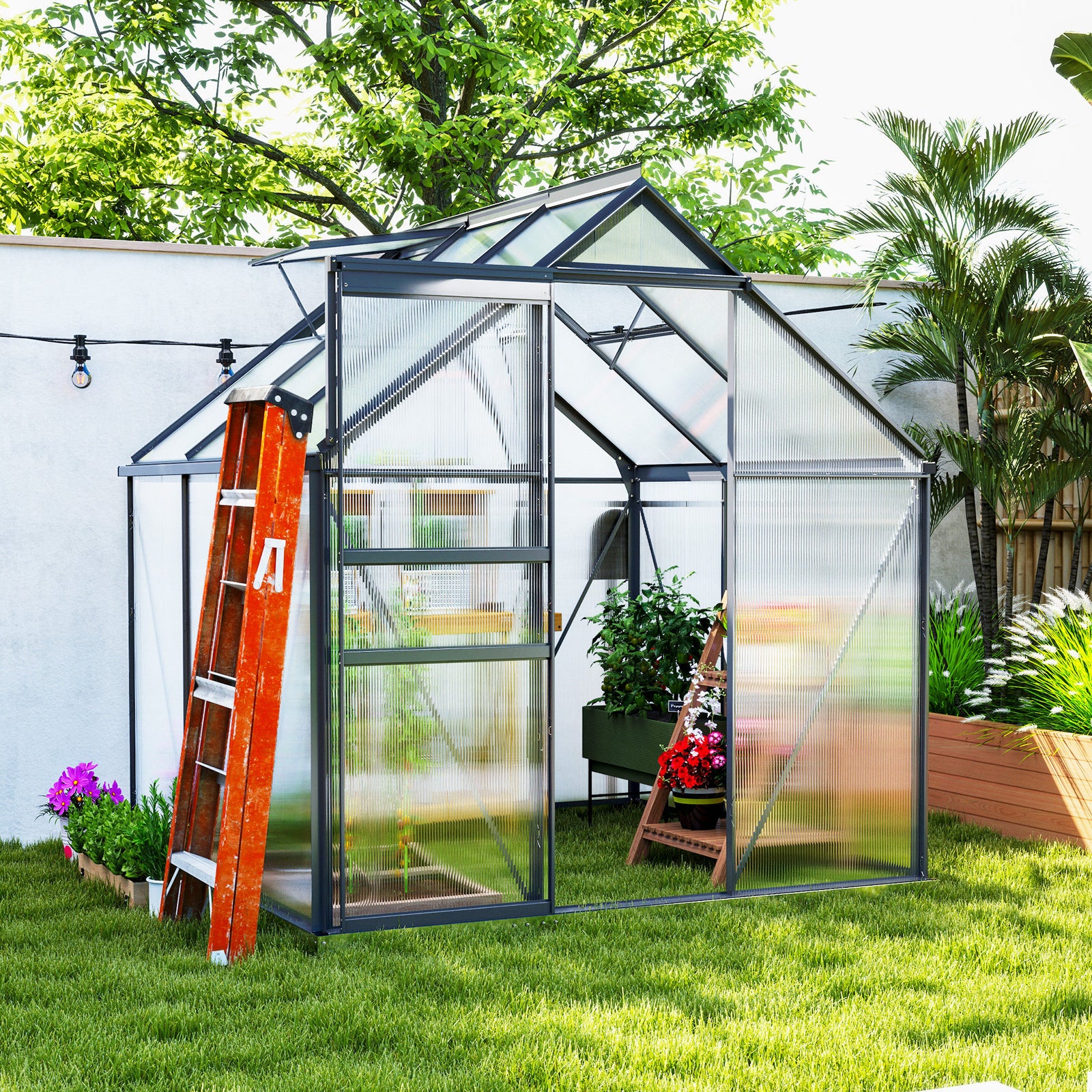 Polycarbonate Greenhouse, Small Greenhouse