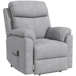 Power Lift Recliner Electric W/ Remote Control Grey