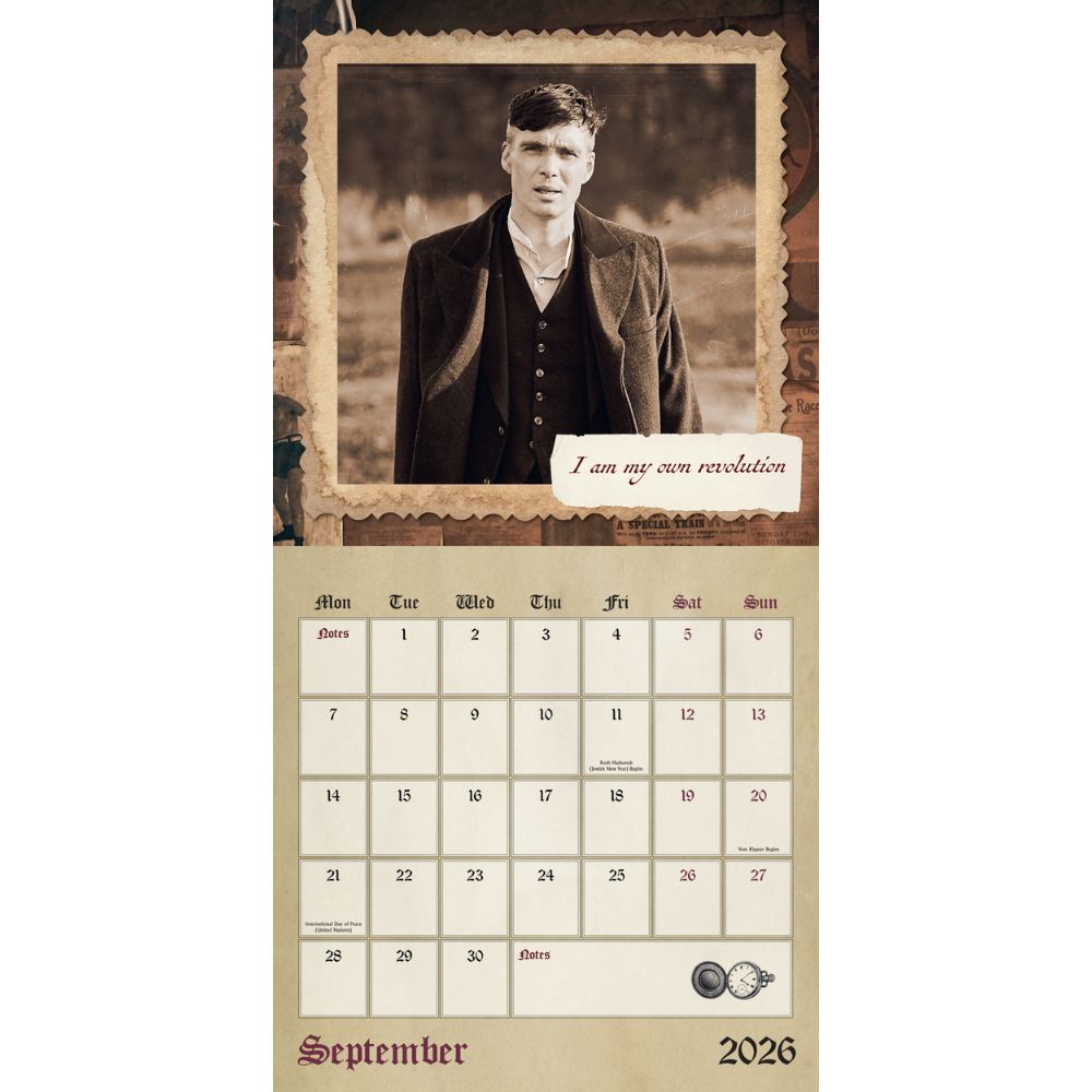 2026 Square Calendar Official Product
