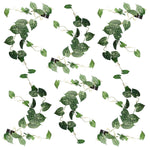 6 X 100cm Artificial Hanging Trailing Rounded Ivy Plant