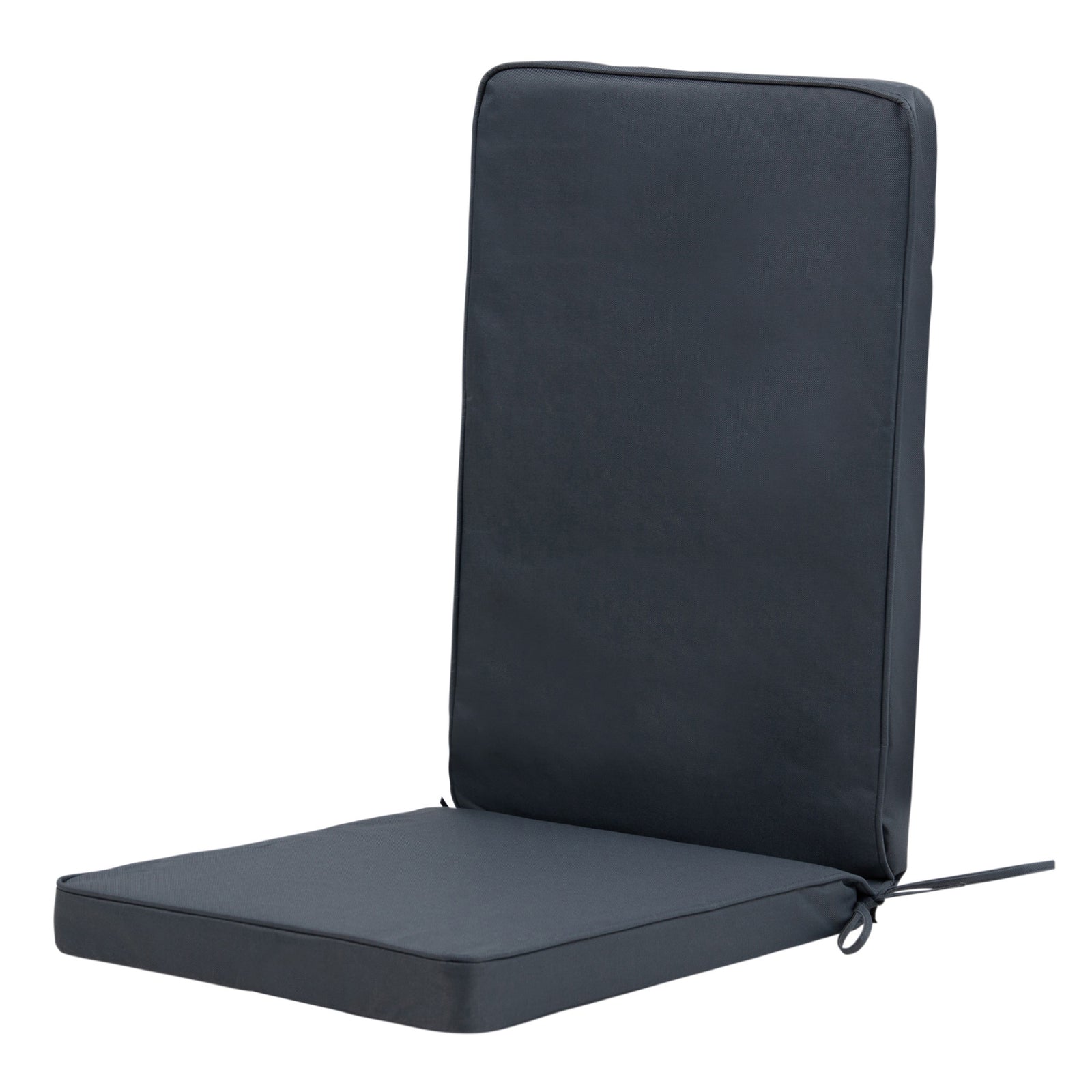 Stone High Back Cushion Set Of 2 | Charcoal