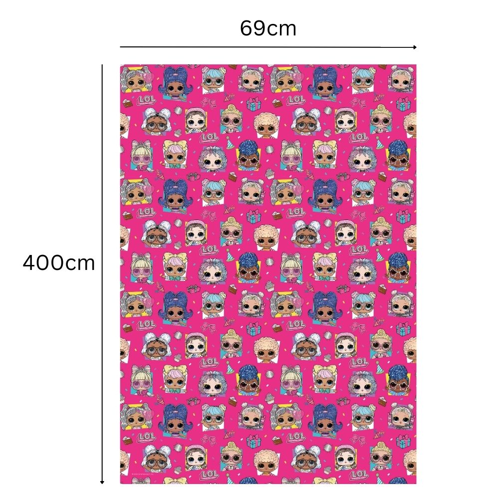 4m Roll Wrapping Paper Official Product
