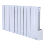 12 Fins 2000w Electric Oil Filled Radiator Space Panel Heater With Led Screen
