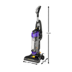 Upright Vacuum Cleaner, 13kpa Strong Suction,5 Height Adjustments, Powerful Motor & Brush Roll For Carpet And Hard Floors | Purple