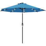 2.7m Patio Garden Umbrella, Outdoor Parasol