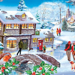 Winter Walk Jigsaw - Big 500 Piece Jigsaw Puzzle For Adults, With Extra Large Pieces
