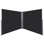 Double Canopy Pull-out Side Awning | Gray
