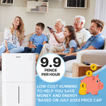 Wifi Dehumidifier Clothes Dryer Mould Remover - 4l Water Tank | 20l | White