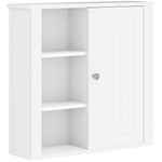 Modern Wall Mounted Bathroom Cabinet With Adjustable Shelves